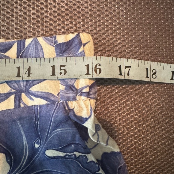 H&M 2 Piece Floral Pant Set Size 10 Blue & White - Picture 16 of 16